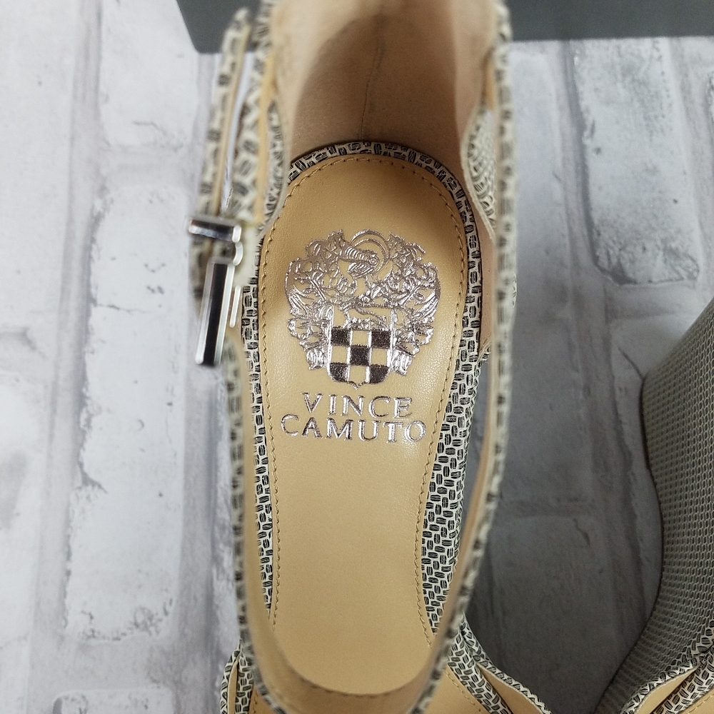 VINCE CAMUTO "Tatchen" Platform Wedge Sandals - Picture 7 of 12